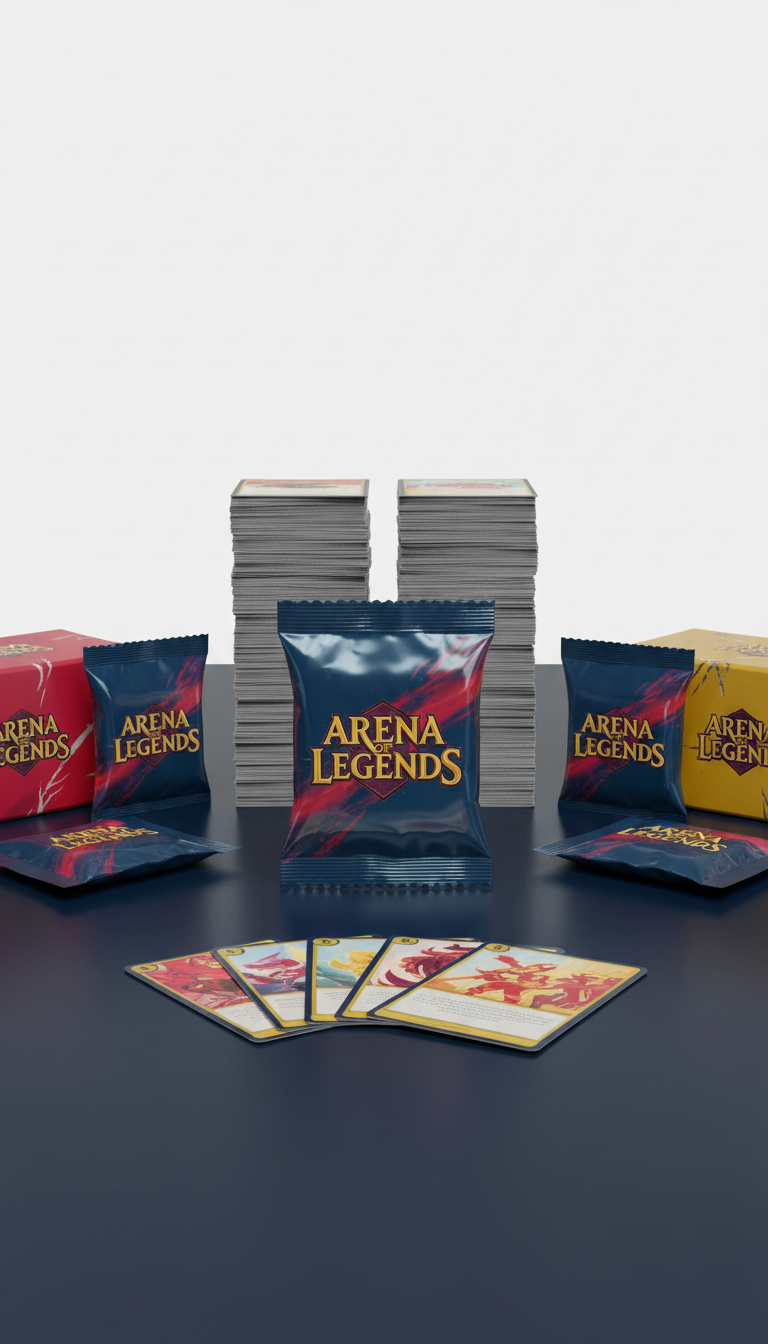 Booster pack sous film métallisé