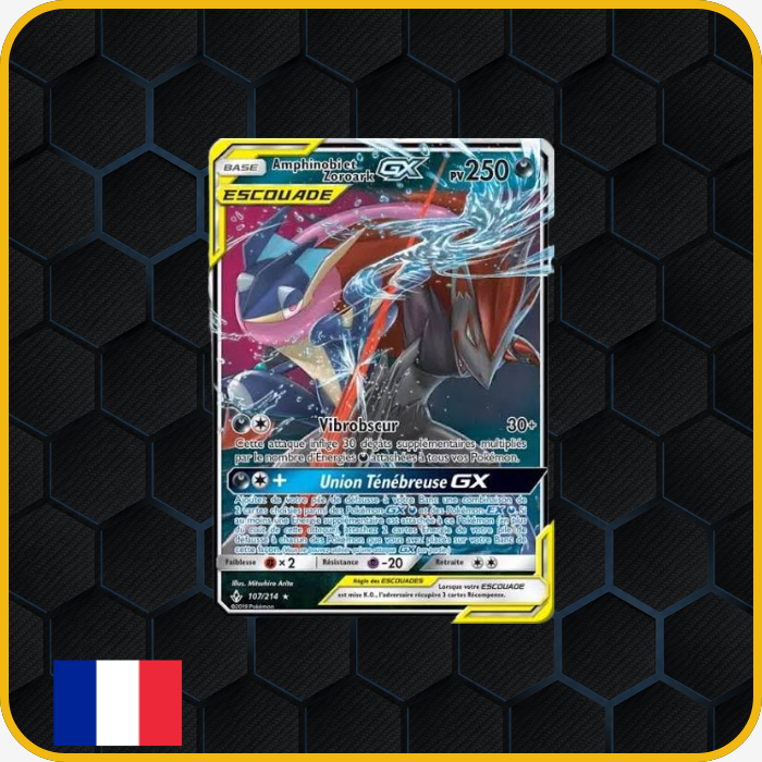 Amphinobi et Zoroark GX 107/214