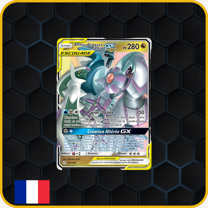 Arceus, Dialga et Palkia GX 156/236