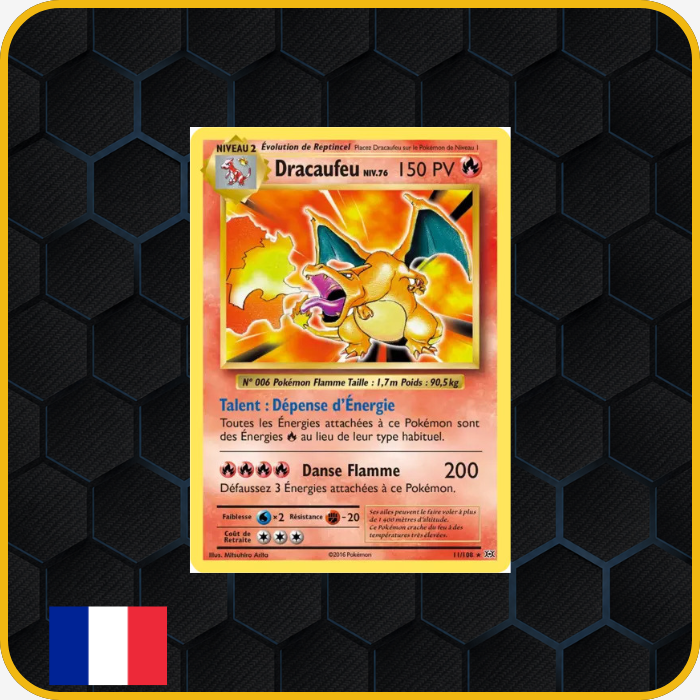 Dracaufeu holographique 11/108